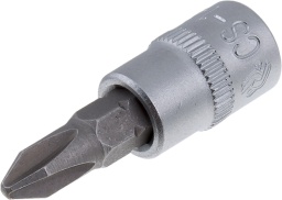 Торцевая головка с битой крестовой отвертки 1/4" PH3, СТАНКОИМПОРТ, CS-14.12.PH3
