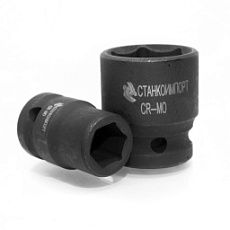 Короткая торцевая ударная головка на 1/2", 16 мм CS-12.22.16 